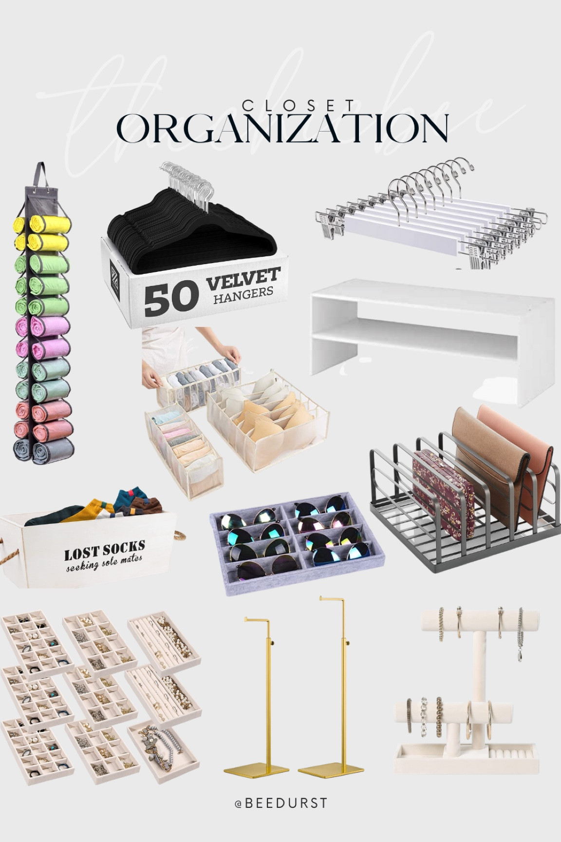 My fave affordable Amazon closet organization essentials 