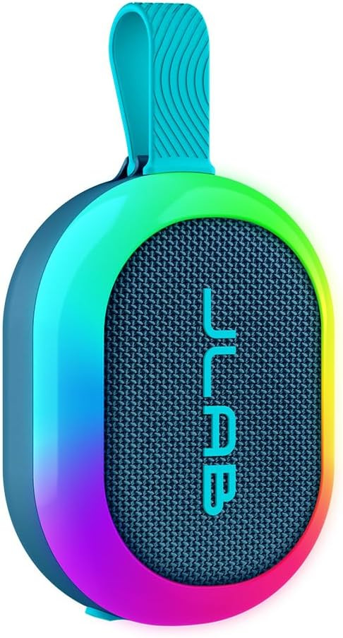 JLab Pop Party Portable Bluetooth Speaker, Navy, 8+ Hours of Playtime, IP55 Waterproofing, Detach... | Amazon (US)