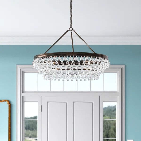Freddy 6 - Light Dimmable Tiered Chandelier | Wayfair North America