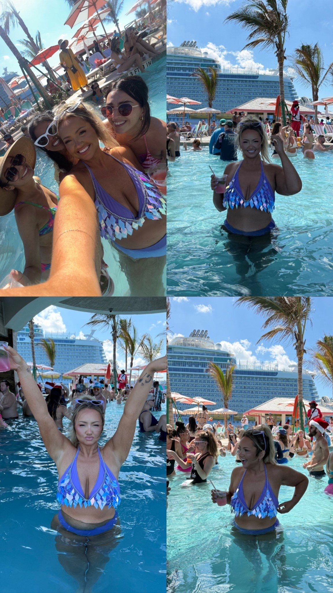 Pool day fit 💜✨

#LTKSeasonal #LTKSwim #LTKMidsize