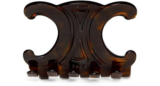 Triomphe large hair claw in acetate | 24S US