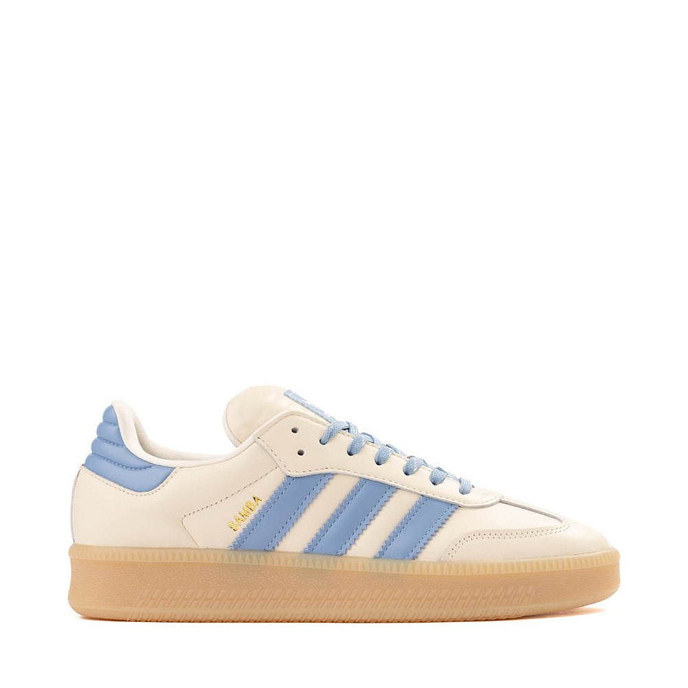 adidas Samba XLG Athletic Shoe - Wonder White / Ash Blue / Gum | Journeys