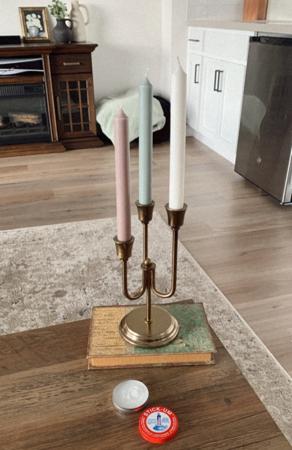 Love this stuff for keeping my stick candles straight 

#LTKhome #LTKstyletip #LTKfamily