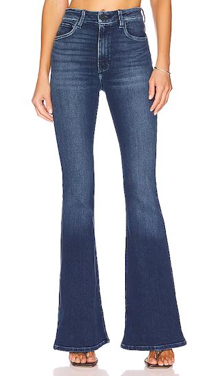 Hudson Jeans Holly High Rise Flare in Blue. - size 32 (also in 24) | Revolve Clothing (Global)