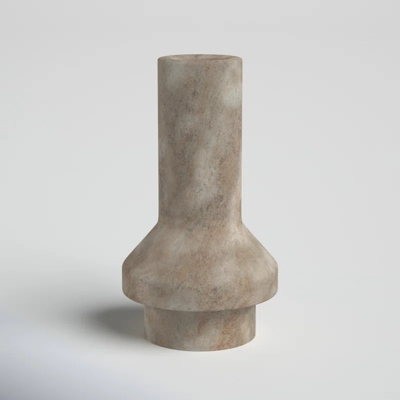 4.5" Marble Tabletop Candlestick | Wayfair North America