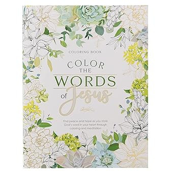 Coloring Book Color the Words of Jesus - Find Peace and Hope as You Store God's Word in your Hear... | Amazon (US)