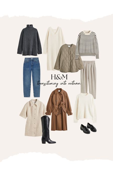 H&M new in favourites for transitional outfits into autumn 🍂

#LTKstyletip #LTKSeasonal