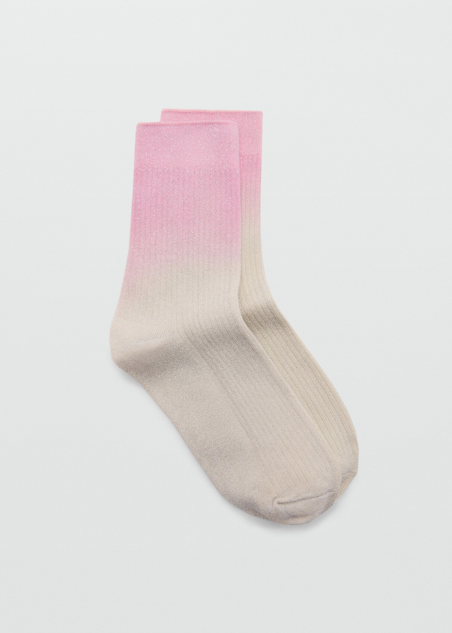 Lurex degraded socks - Women | MANGO USA | Mango (US/MX/AU)