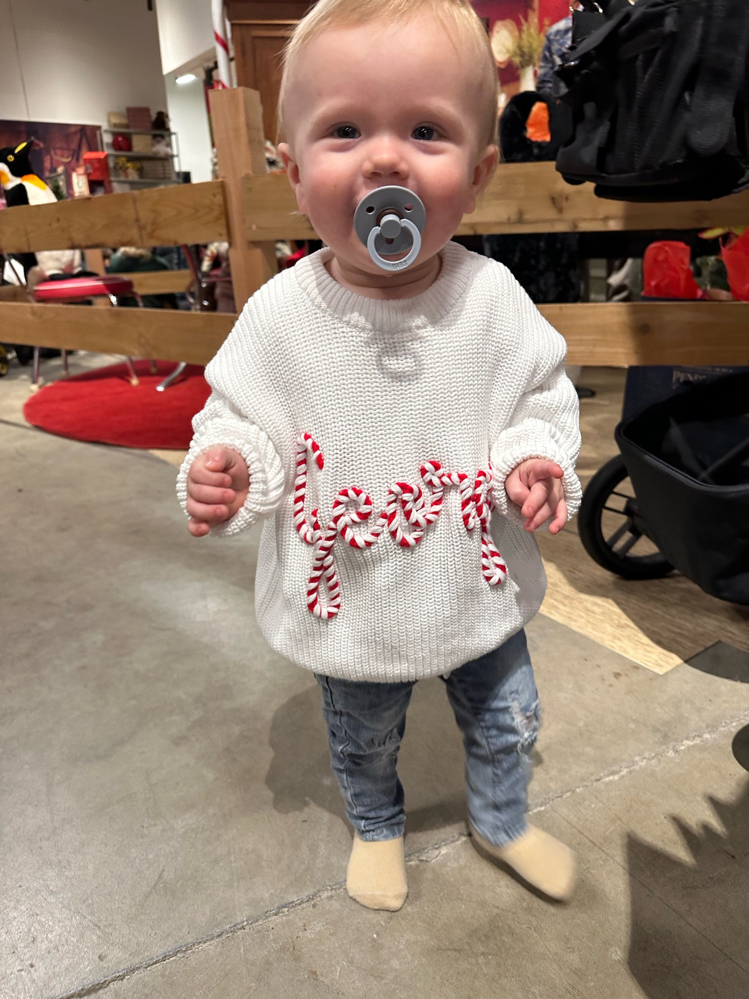 Little boy Christmas sweater// toddler boy sweater// baby boy sweater// Santa photo outfit 

#LTKHoliday #LTKKids #LTKBaby