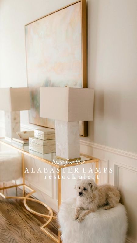 My gorgeous alabaster lamps have been restocked!! Quantities limited! 

#LTKstyletip #LTKhome