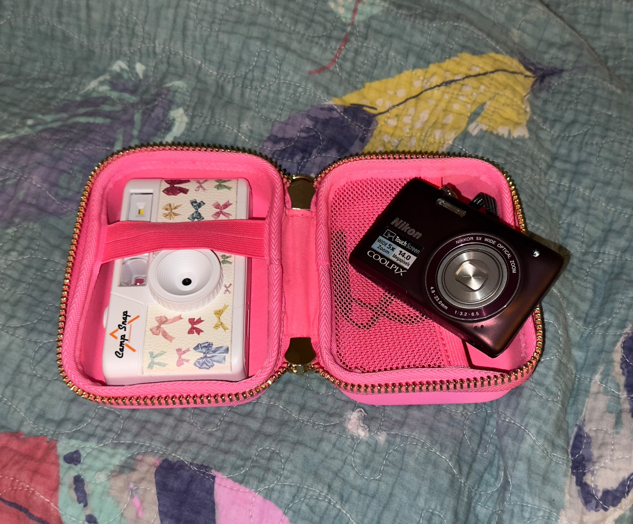 Nostalgia got the best of me and I found my original digital camera from the early aughts! This cute case holds it as well as my new Camp Snap! #camera #photography #campsnap 

#LTKSeasonal #LTKautumn #LTKOver40