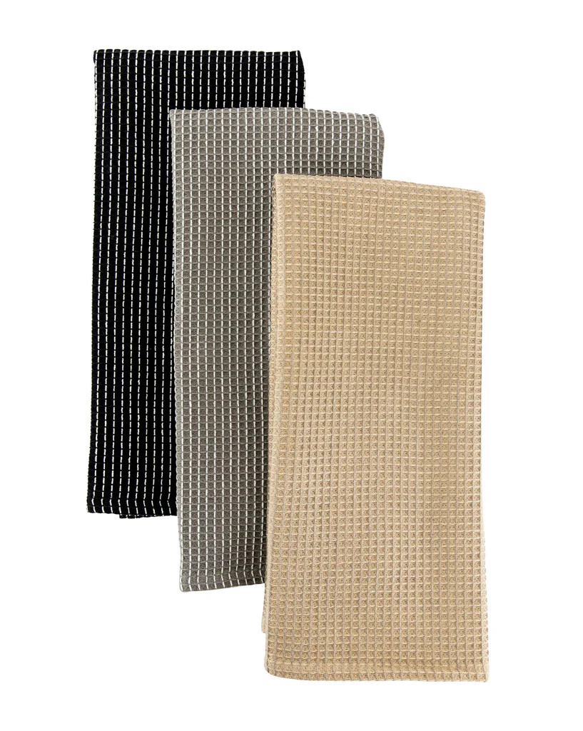 Waffle Weave Tea Towels (Set of 3) | McGee & Co.