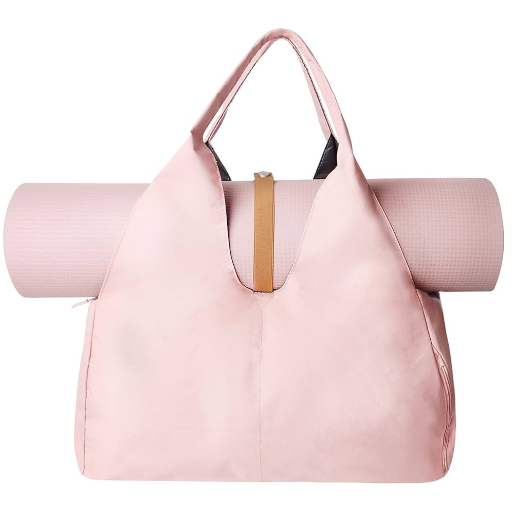 Yoga Mat Bag, Women Workout Gag Oxford Cloth Sport Yoga Gym Bag with Shoes Compartment & Wet Dry ... | Amazon (US)