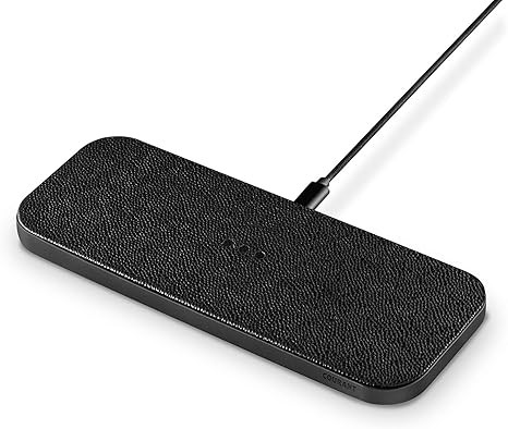 Courant Catch:2 Classics - Italian Leather Dual Wireless Charging Pad - Compatible with iPhone 11... | Amazon (US)