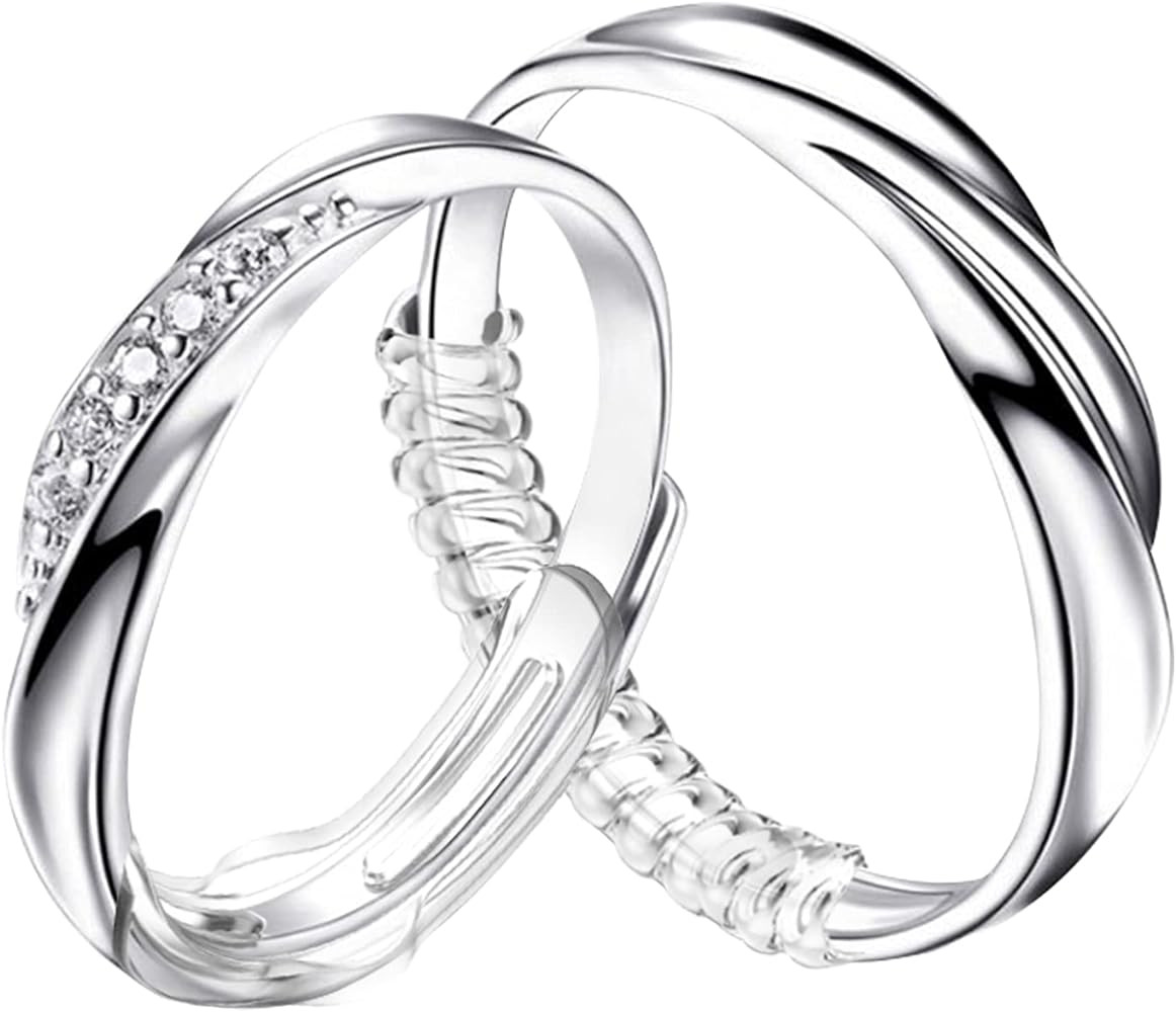 Ottemax Ring Size Adjuster for Loose Rings - 20 Pack 6 Sizes Invisible Jewelry Sizer, Mandrel for... | Amazon (US)