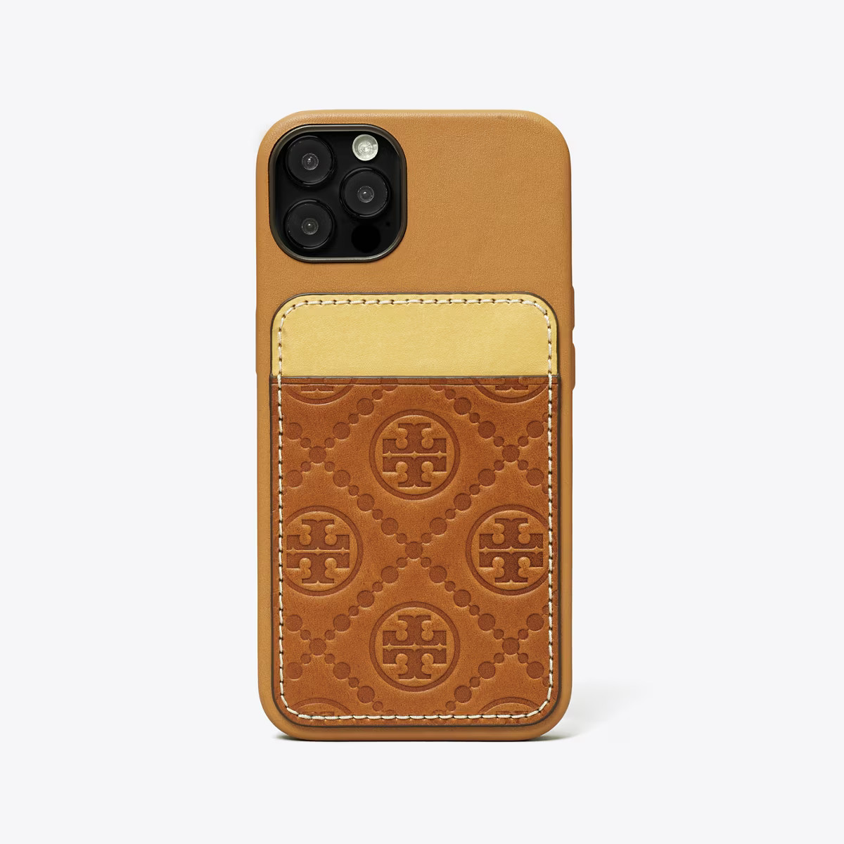 T MONOGRAM CARD POCKET PHONE CASE | Tory Burch (US)