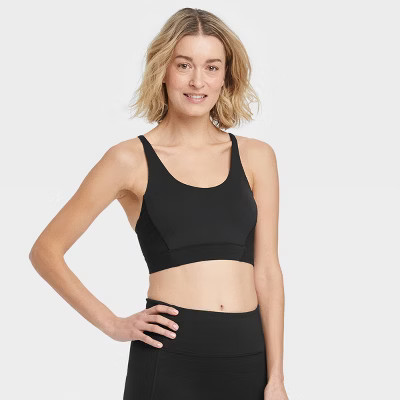 Women's Light Support Contour Flex Ribbed Bra - All in Motion™ | Target