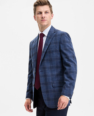 Men's Modern-Fit Check Sport Coat | Macy's