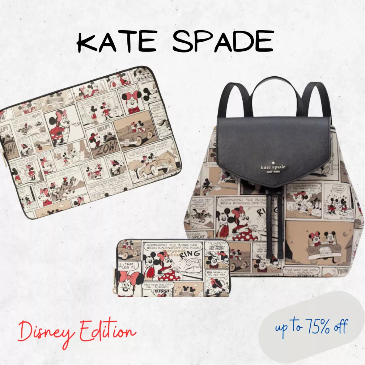  Kate Spade & Company Kate Spade New York Disney Minnie