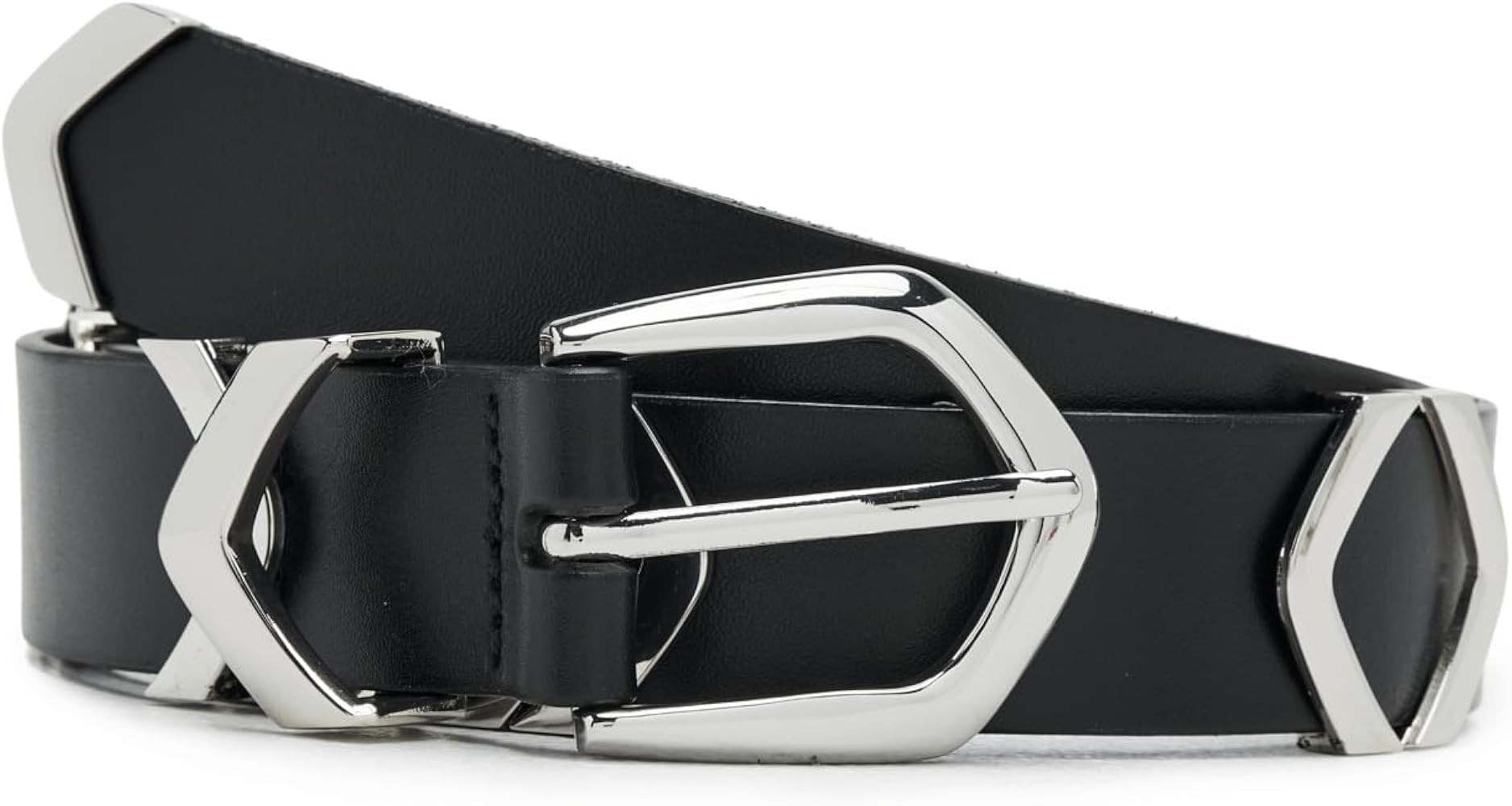Madewell womens Fiora Metal Keeper Belt | Amazon (US)