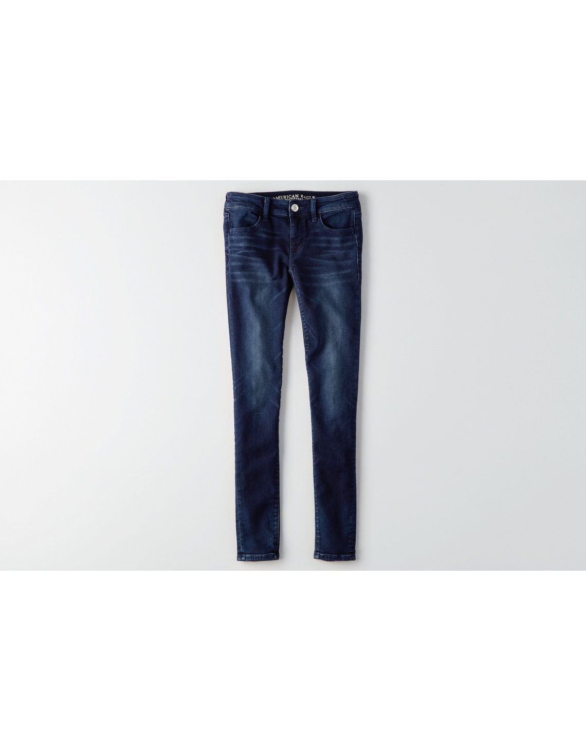 AE Super Soft Super Low Rise Jegging, Rich Sapphire | American Eagle Outfitters (US & CA)
