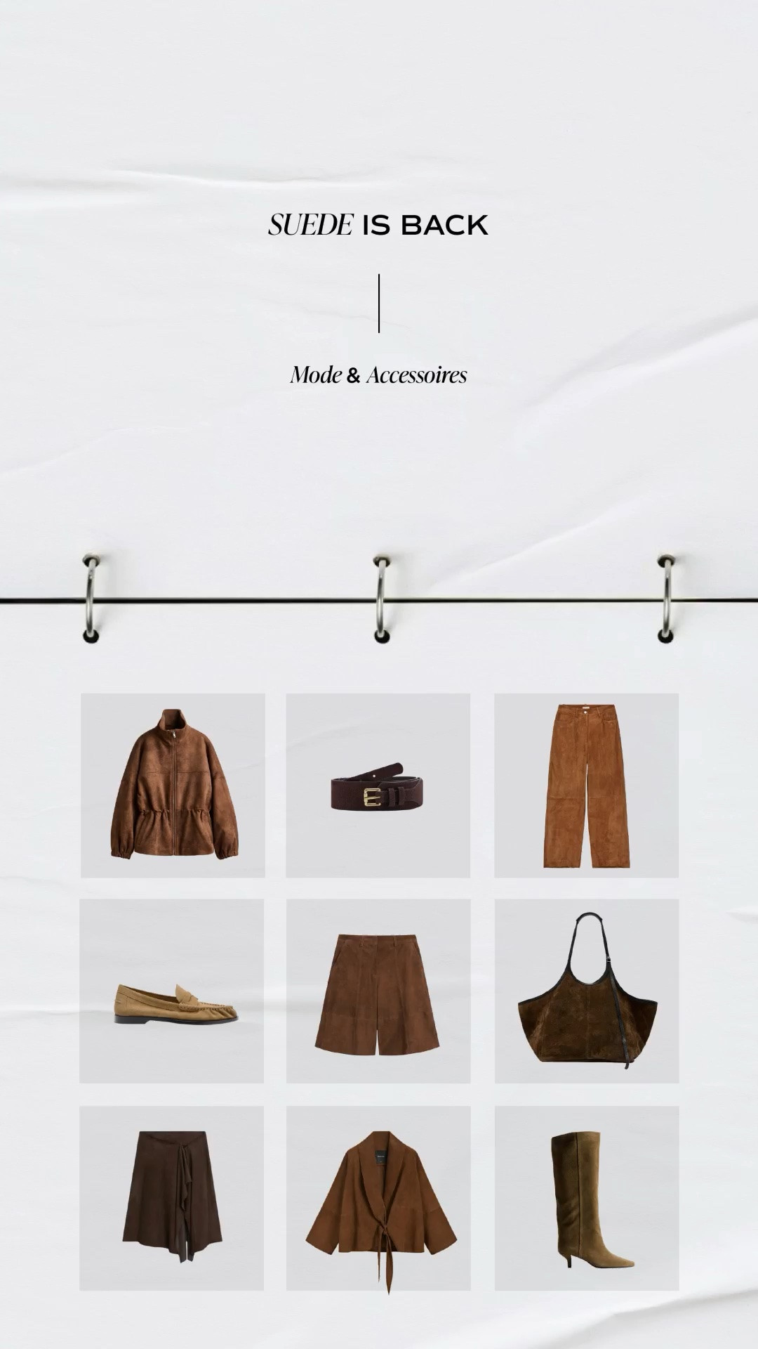 Suede Selection Edit


Publicité

#LTKfrance #LTKworkwear #LTKautumn