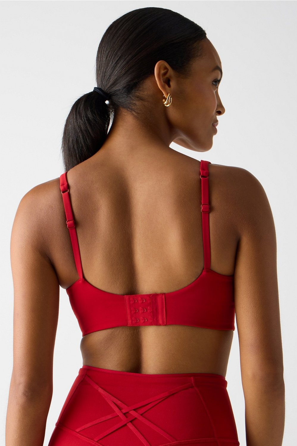 PureLuxe Longline Low Impact Bra | Fabletics