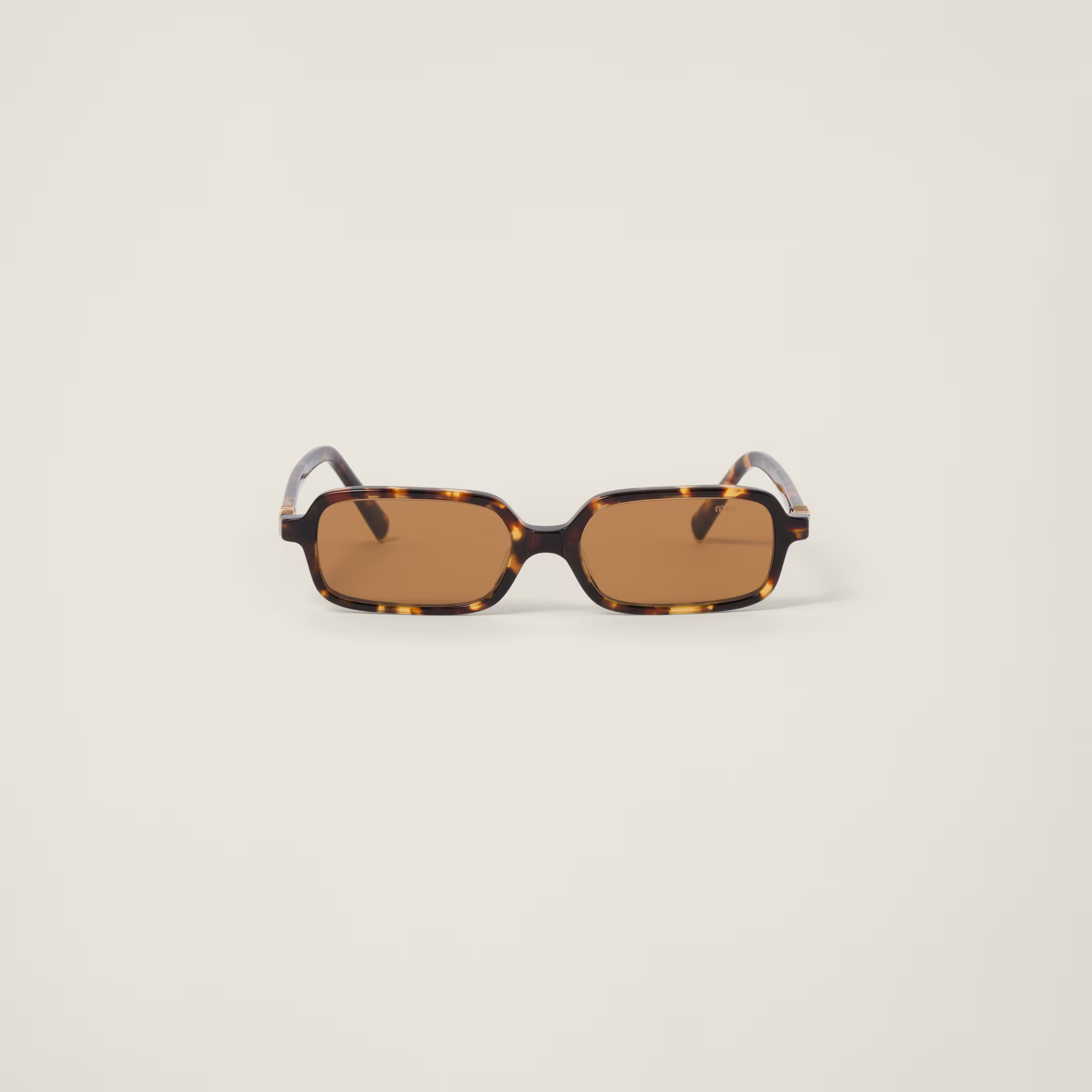 Camel Beige Lenses Miu Regard Sunglasses | Miu Miu | Miu Miu US