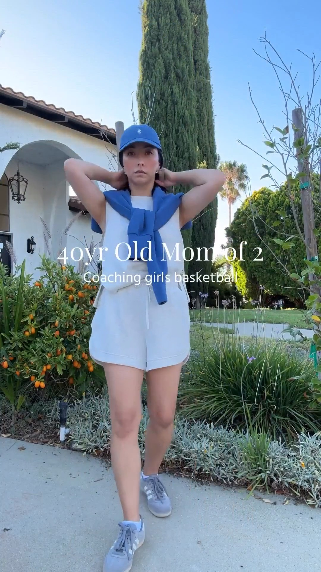 40yr old mom of 2. What I wore to: Our first basketball game as a coach

Varley tank small
Varley OIlie shorts small
Varley blue pullover small
adidas gray sambas 5
Polo Ralph Lauren hat
Dorsey James necklace
Electric Picks earrings

#LTKmomlife #LTKootd #LTKPetite