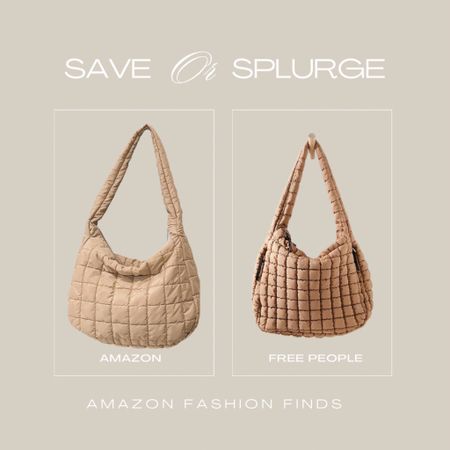 save or splurge? this amazon bag is so cute and similar to free people 


#LTKtravel #LTKitbag