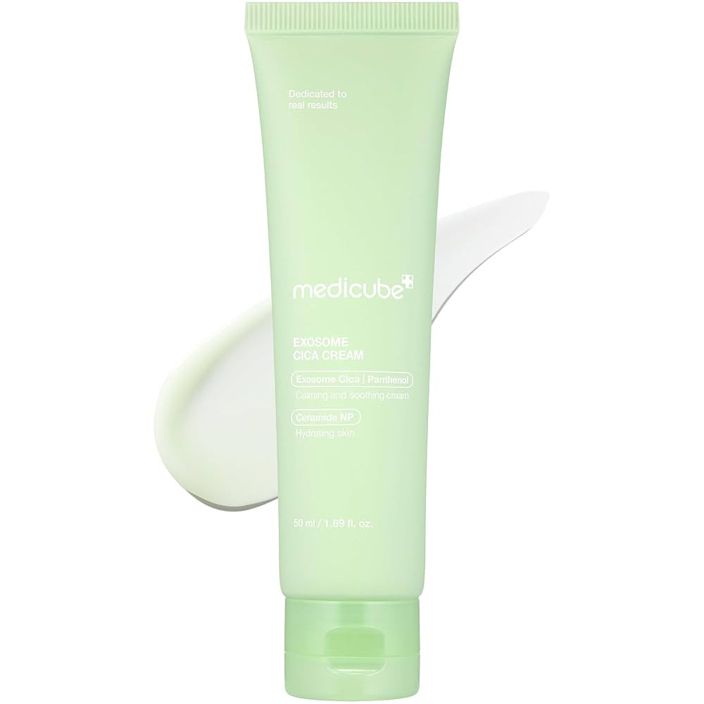 Medicube Exosome Cica Tea Tree Cream for Sensitive Skin with Centella Asiatica help reduce rednes... | Amazon (US)