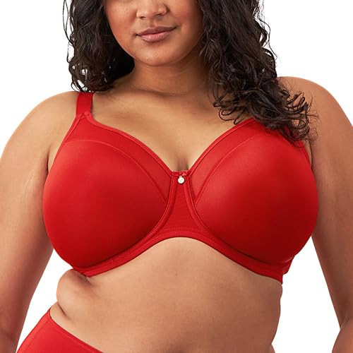 Elomi Women's Smooth Unlined Underwire Molded Bra Haute Red | Amazon (US)