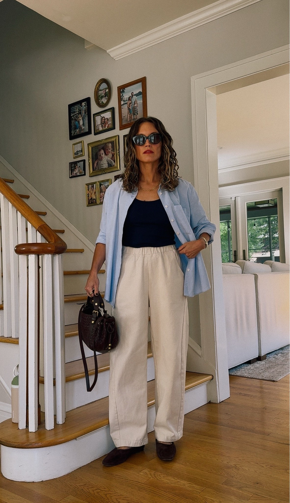OOTD // 9.28

Gap tank, XS, TTS. Quince shirt, S, I sized up for a looser fit. Le Bon Shoppe Arc pants, S, TTS, can’t link here. Margaux flats, TTS. Quince sunglasses. Gerard Darel bag (message me for link) similar necklace linked.

#LTKootd #LTKOver40 #LTKPetite