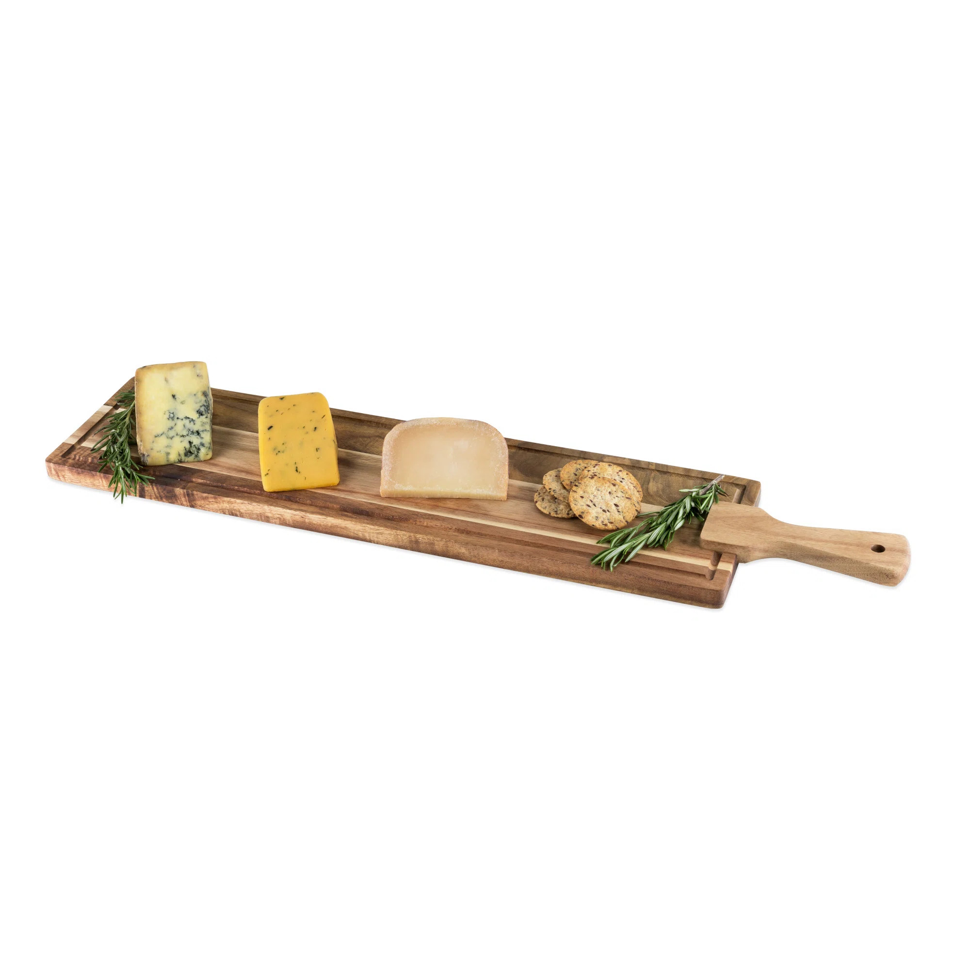 Rustic Acacia Wood Tapas Board | Wayfair North America