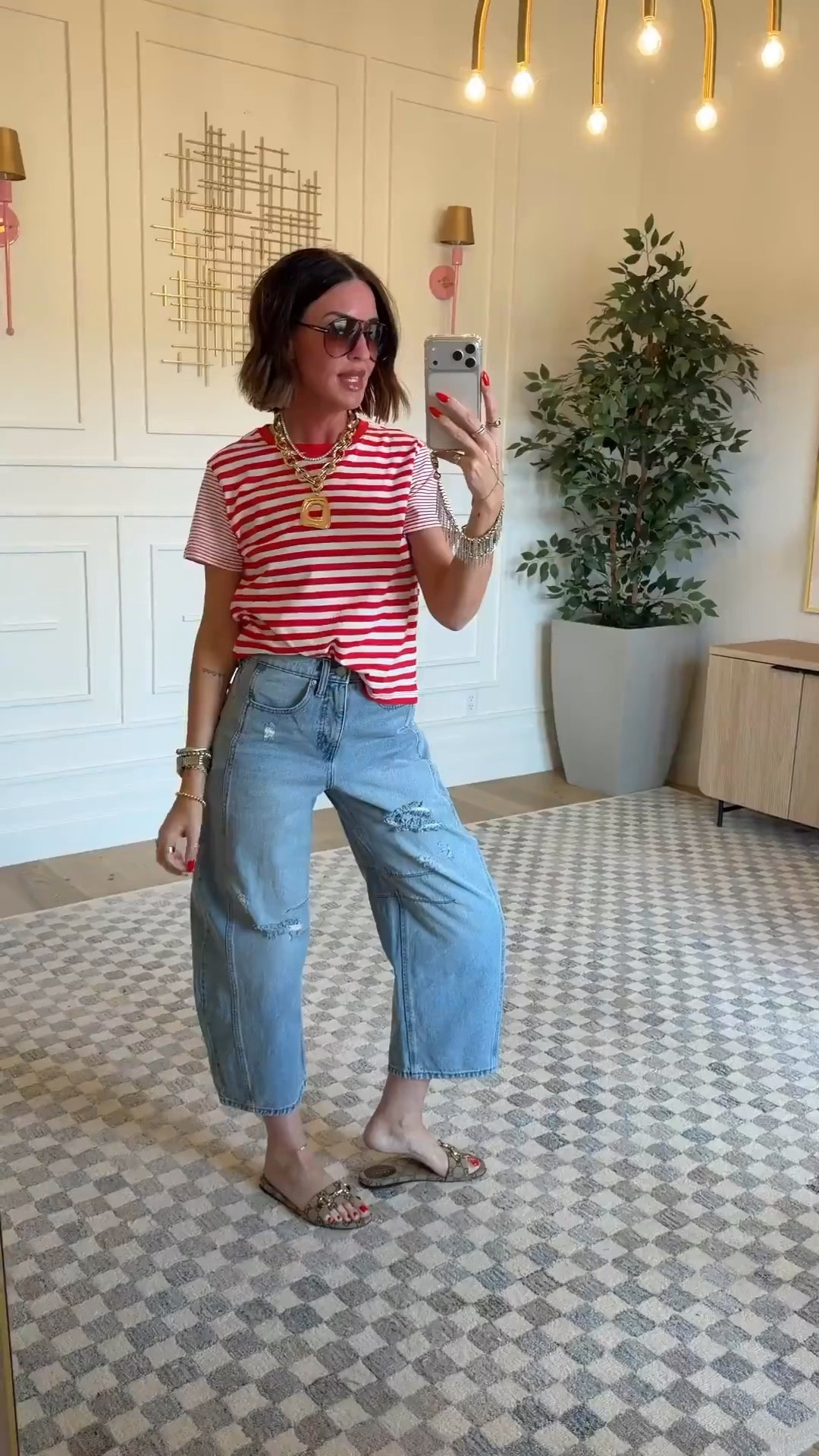 Walmart barrel leg denim - size 4
Shirt - size S
Shoes - run tts 



#LTKSeasonal #LTKootd #LTKmomlife