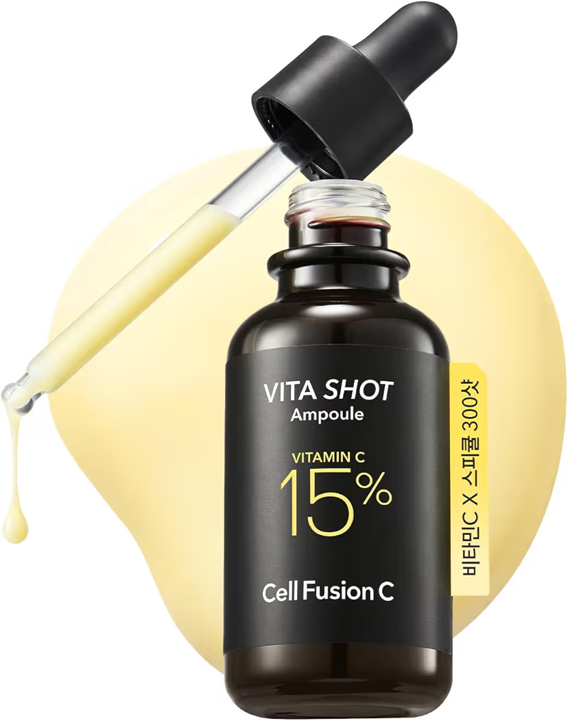 Cell Fusion C Toning C Vita Shot Ampoule, Brightening Vitamin C Serum for Face with Spicules, Zer... | Amazon (US)