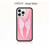 Wildflower INS Angel Baby Wings Cartoon Phone Case for iPhone 17 16 15 14 13 12 Pro Max Plus WF Lucky Girl Shockproof Back Cover | AliExpress (US)