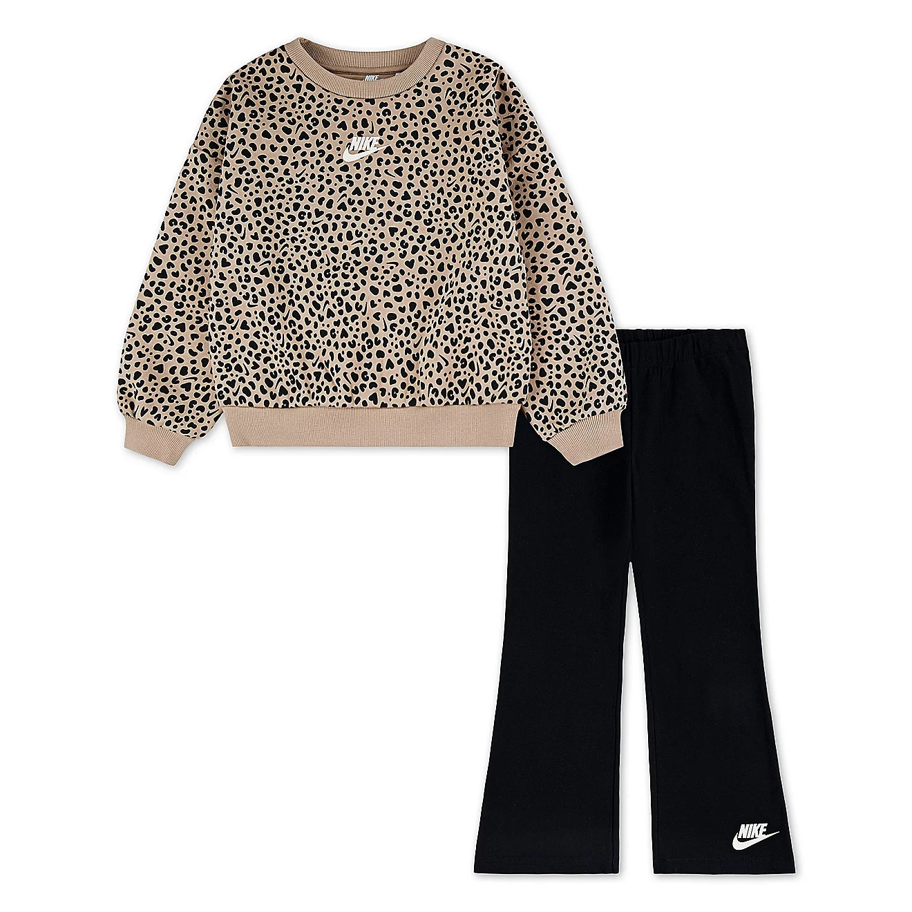 Nike Wild Warmth Crewneck and Flared Leggings 2-Piece Set | Academy Sports + Outdoors