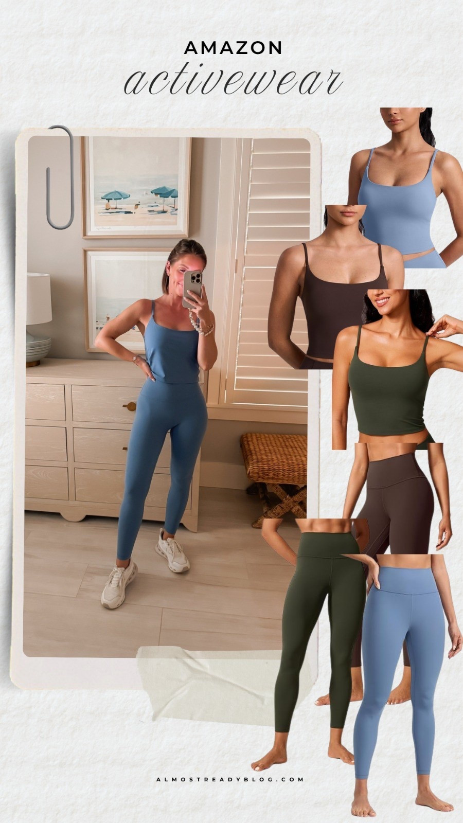 Amazon activewear, Amazon workout gear, Amazon workout clothing, Amazon athleisure set, Amazon gym outfit, Amanda West, almostreadyblog

#LTKActive #LTKPetite #LTKOver40