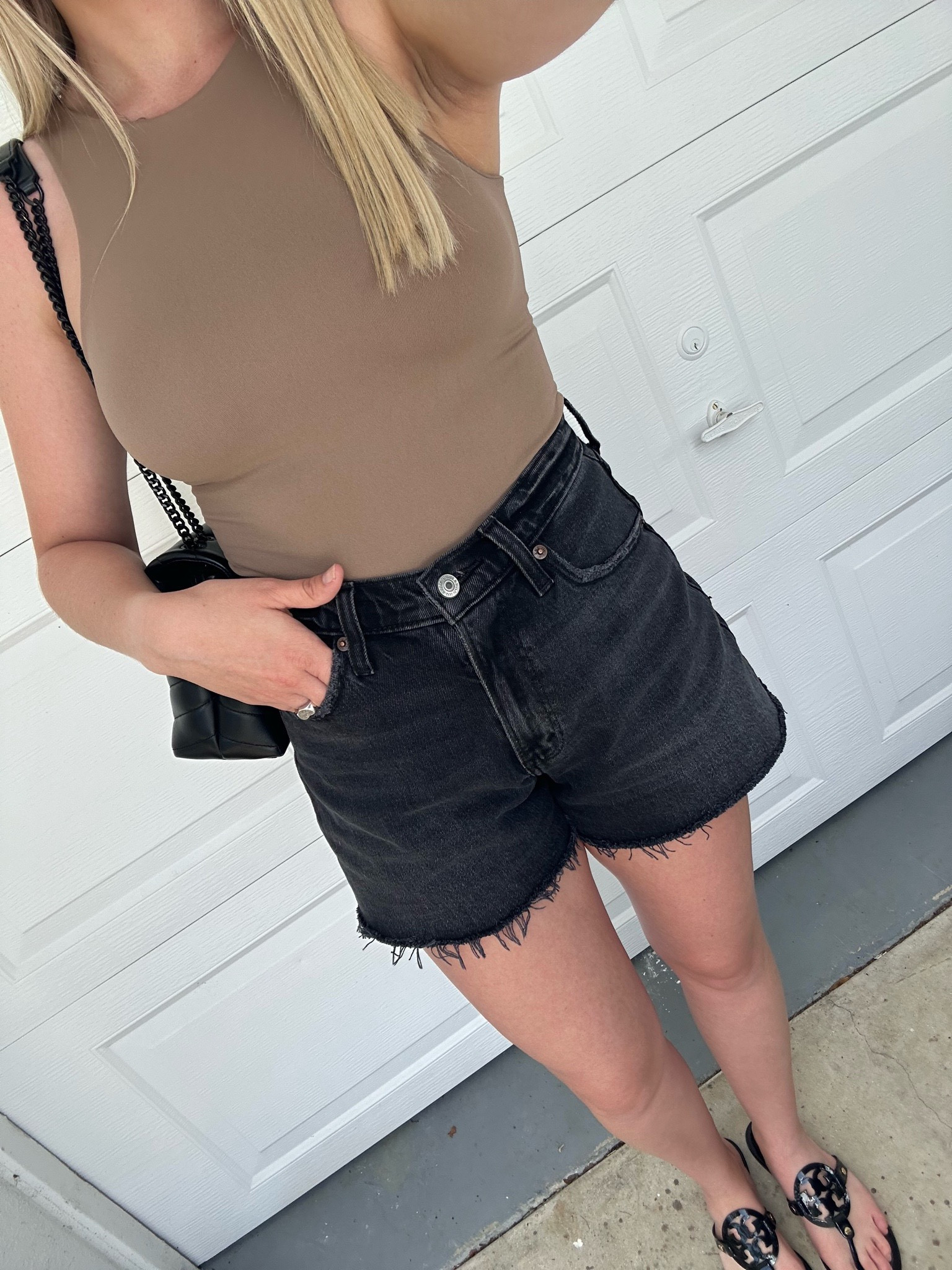 always repeating outfits over here 

free people tank - size m/l
Abercrombie 90s cutoff shorts - curve love size 26

summer outfit | basic outfit inspo | casual style | black denim shorts 

#LTKFind #LTKSeasonal #LTKstyletip