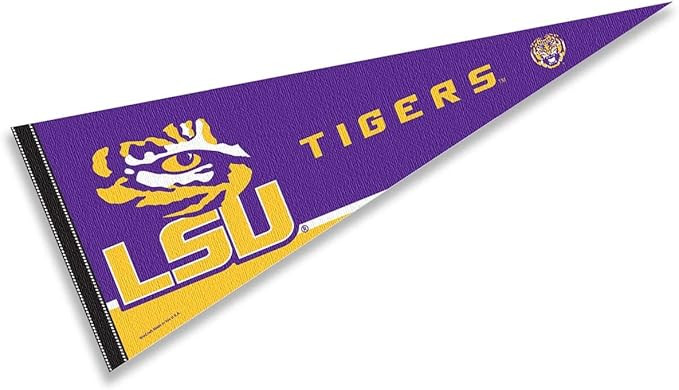 Louisiana State LSU Tigers Full Size Eye Logo Pennant | Amazon (US)