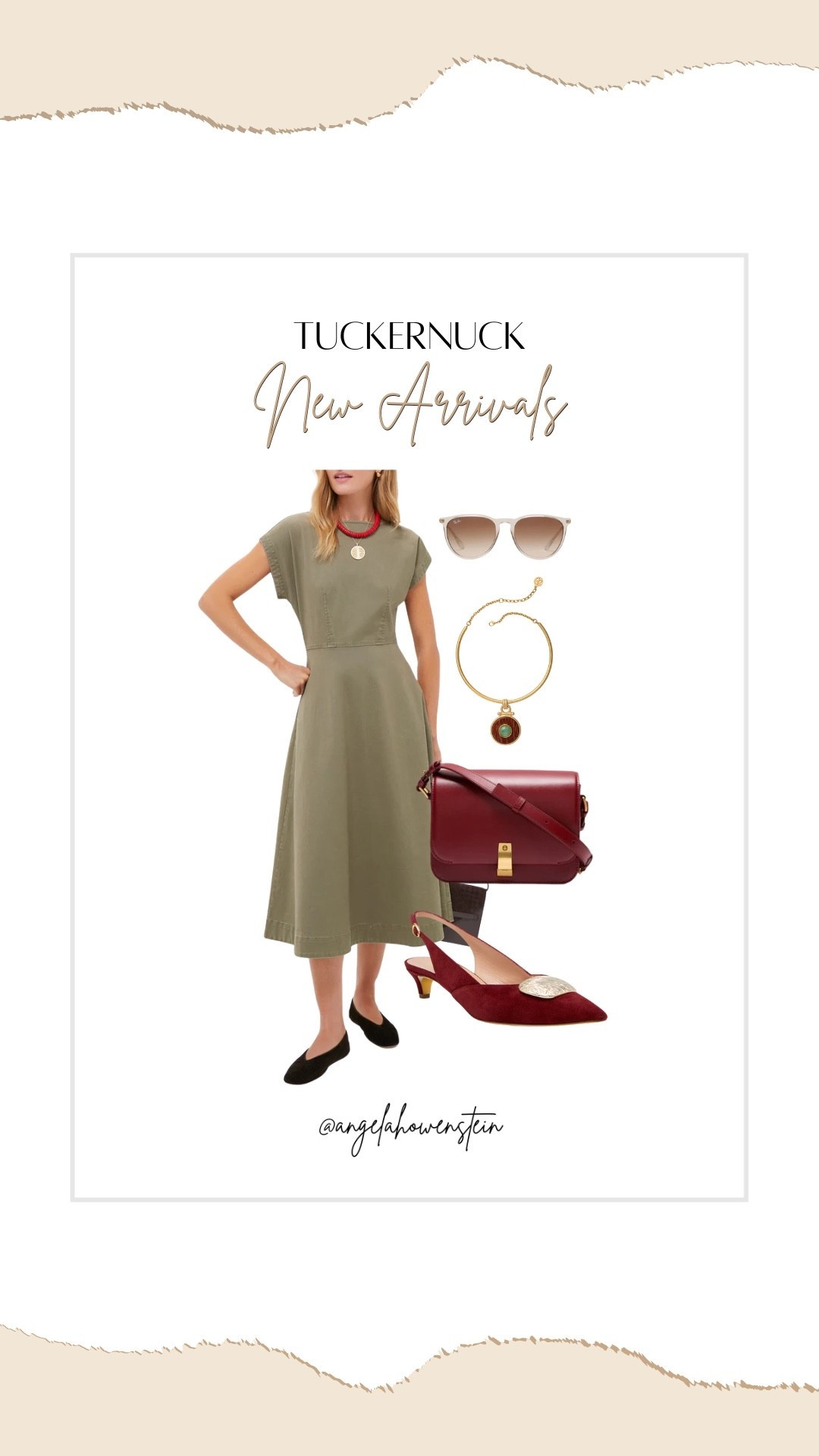 Fresh from Tuckernuck. Effortless fall style with timeless details—polished, wearable, and chic!

tuckernuck, new arrivals, fall fashion, chic style, timeless outfit, polished look, classic style, midi dress #teacheroutfit

#LTKShoeCrush #LTKOver40 #LTKStyleTip