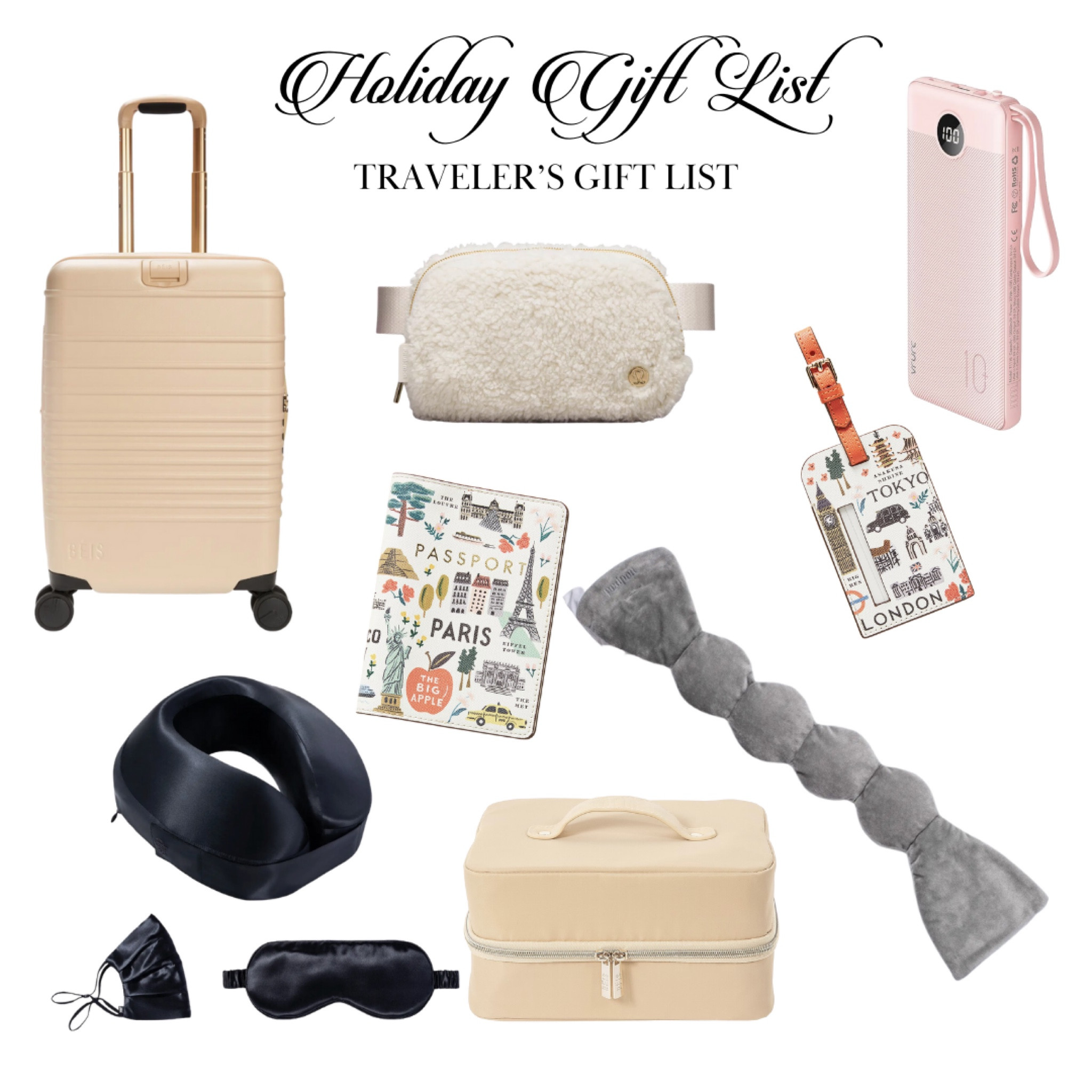 Gifts for the traveler in your life! 

#LTKGiftGuide #LTKHoliday #LTKtravel