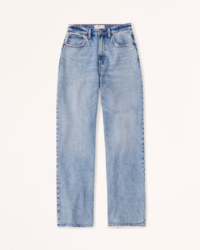 Abercrombie High Rise Loose Jean | Abercrombie & Fitch (US)