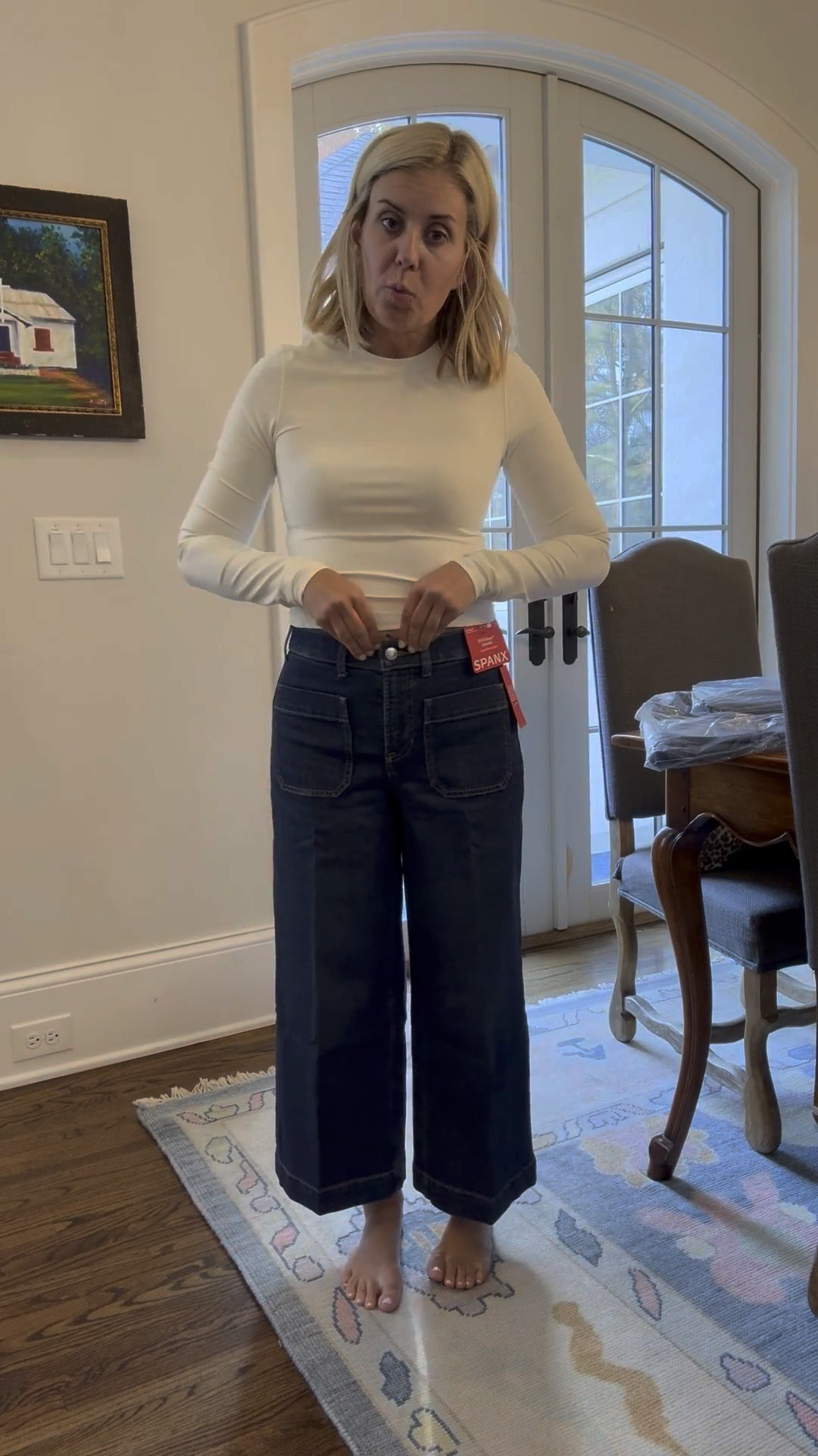 Loving the style of these Spanx jeans!

I’m in size small top and small jeans 

#LTKStyleTip #LTKOver40 #LTKdayinmylife