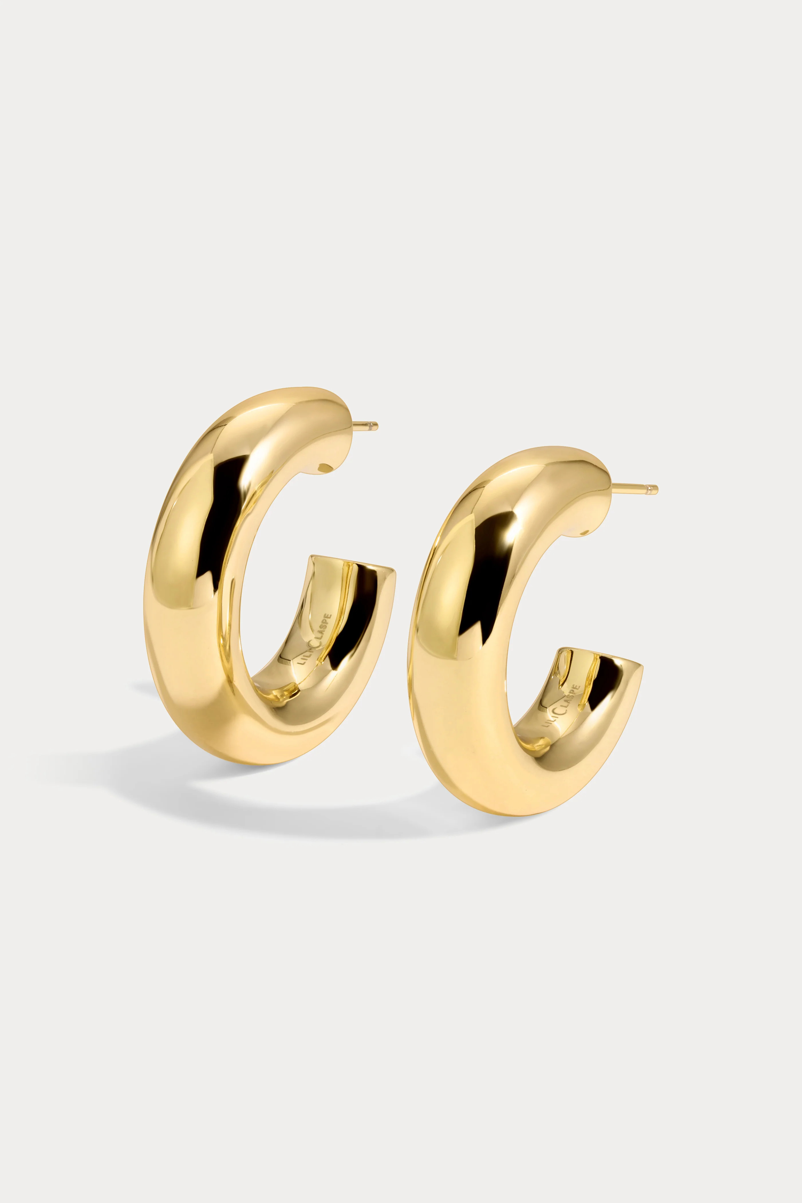 Small Sloane Hoops | Lili Claspe
