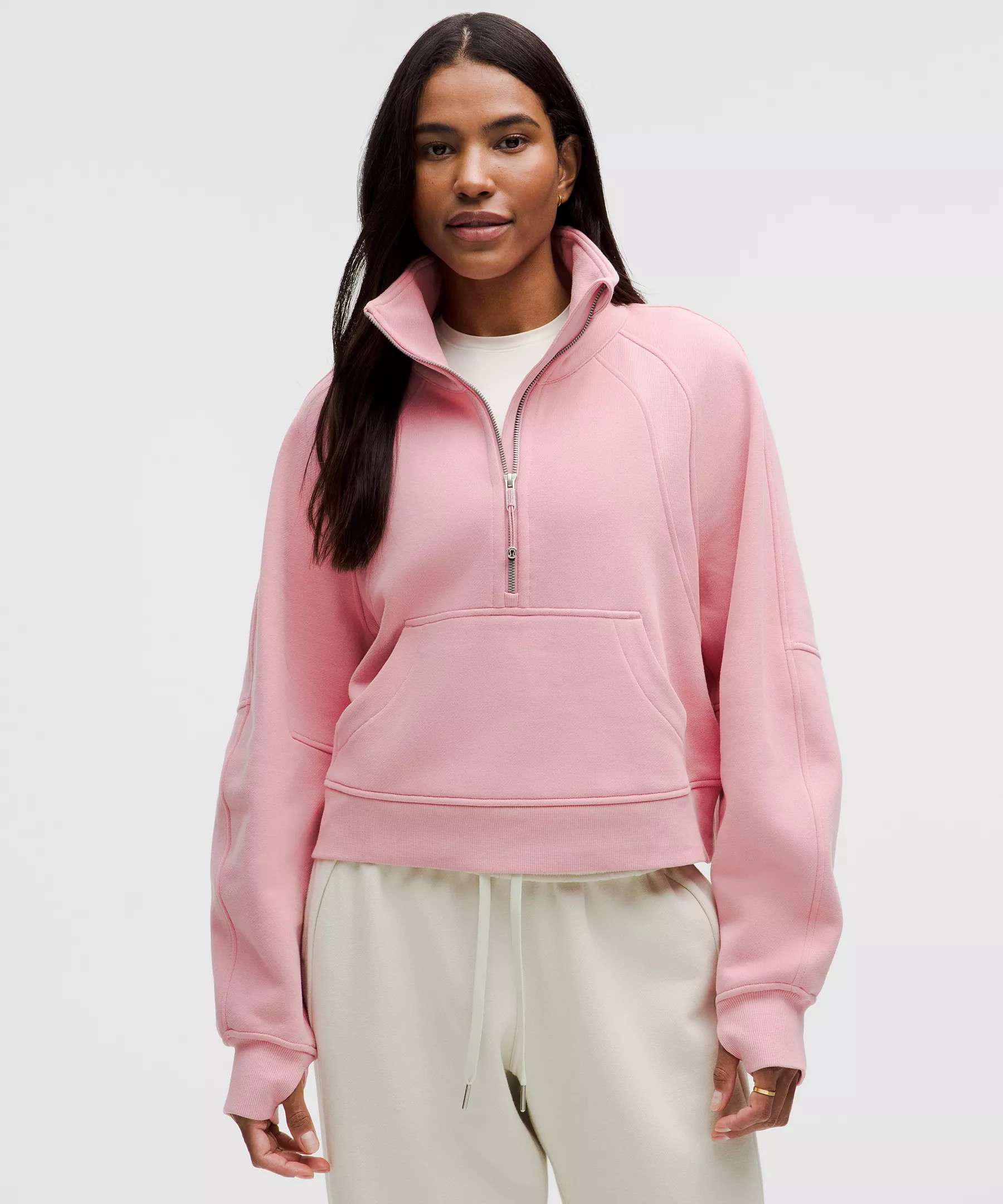 Scuba Oversized Funnel-Neck Half Zip | Women's Hoodies & Sweatshirts | lululemon | lululemon (CA)