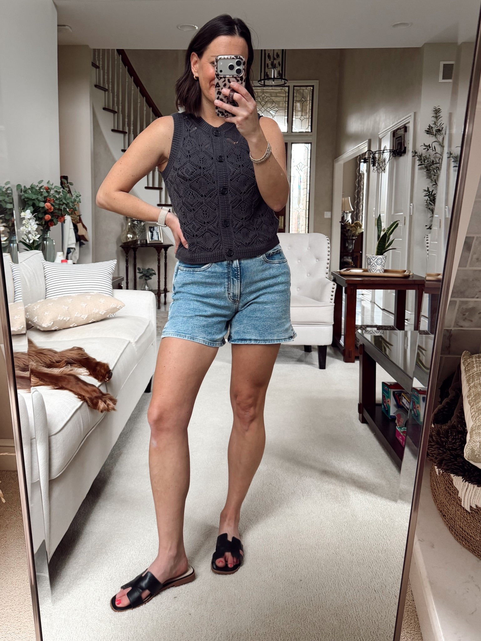 Target new arrivals! Shorts run true to size, crochet tank runs true to size.

Tank- small
Shorts - 2



#LTKOver40 #LTKmomlife #LTKootd