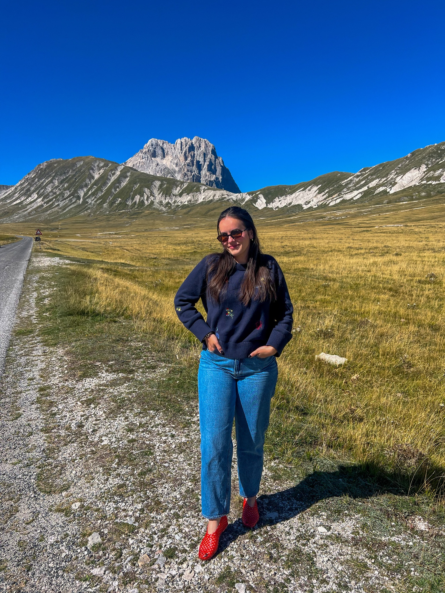 Abercrombie style, Abercrombie sweater, Steve Madden red jelly shoes ❤️

#LTKTravel #LTKHoliday #LTKStyleTip