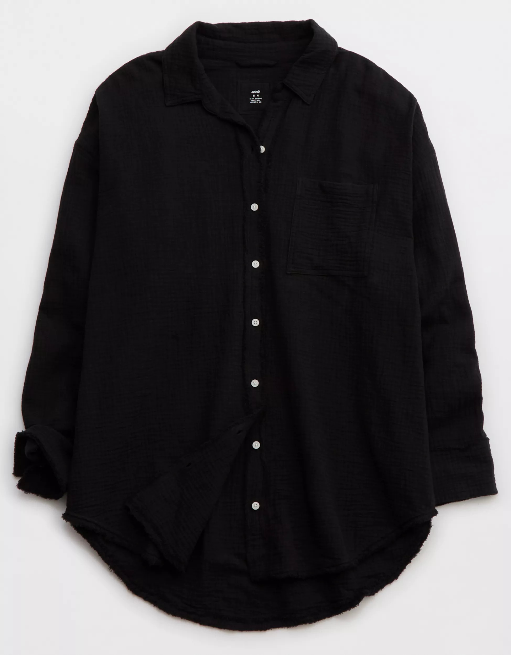 Aerie Pool-To-Party Cover Up Shirt | Aerie